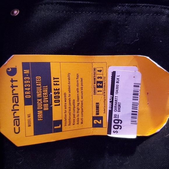 Carhartt Other - Carhartt firm duck insulated Bib overalls.